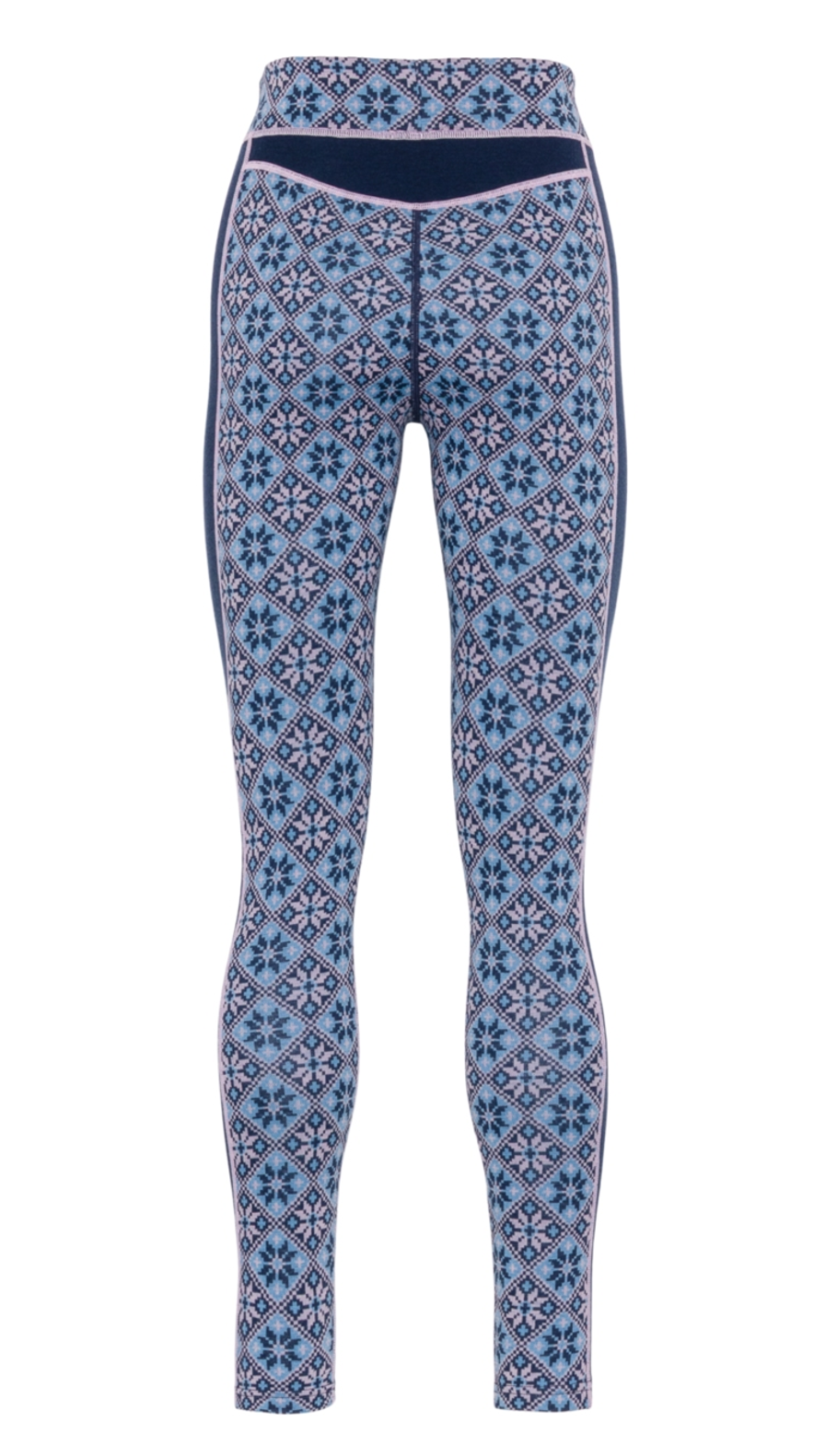 Kari Traa Merino Unterhose Baselayer Pants High dark navy
