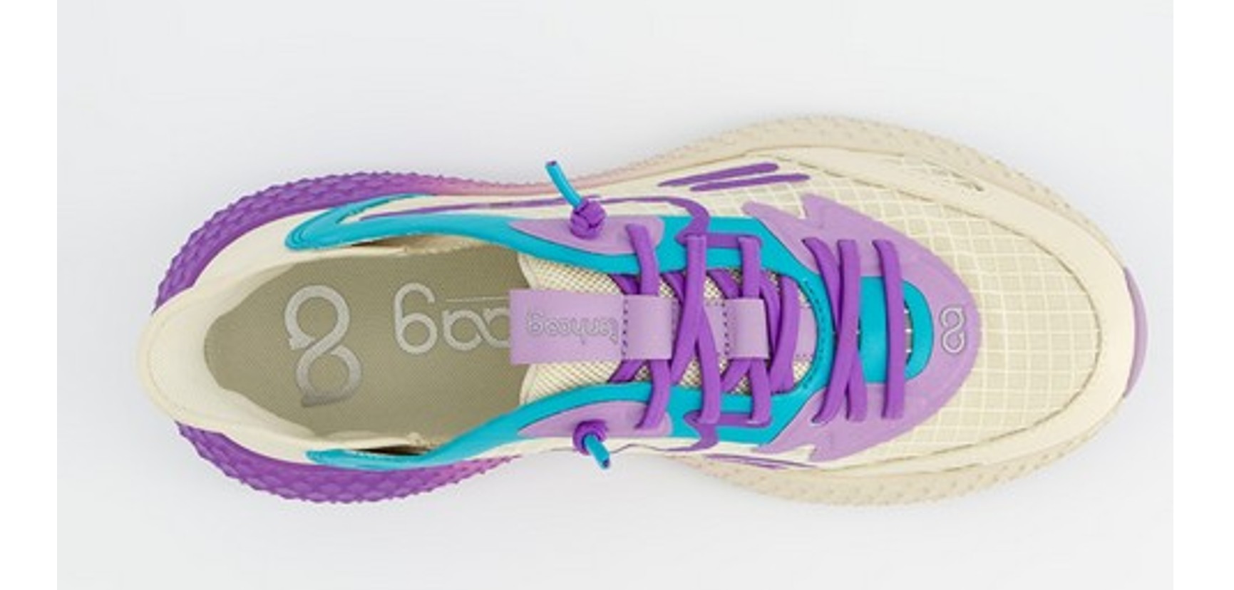 Tenhaag Damen Sneaker Sportschuhe easyhaag Beige combined