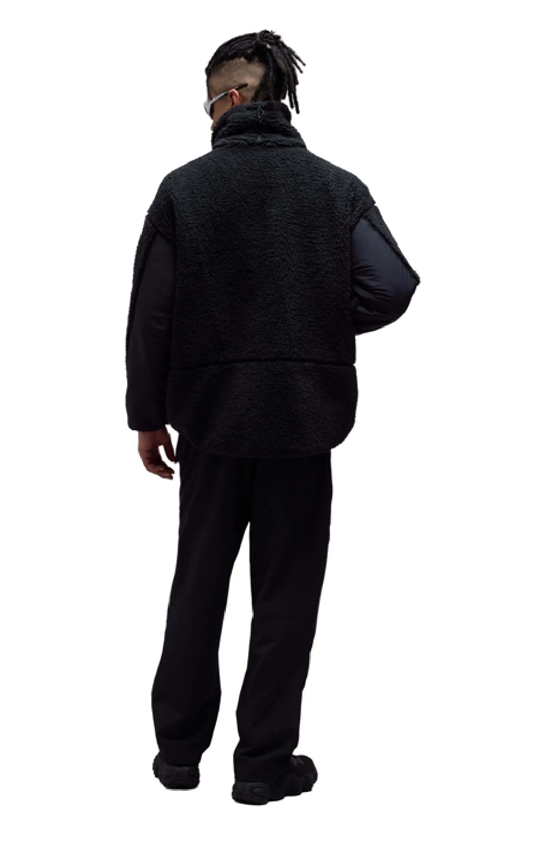 Oakley Herren Fleece Snowdrifter QTR Zip Jacke Pitch Black