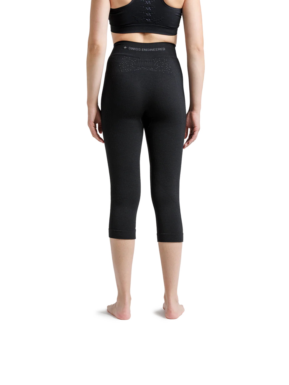 X-Bionic Damen MIGHTYWOOL PANTS 3/4 BLACK