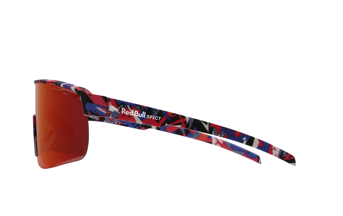 Red Bull Sonnenbrillle  DAKOTA-014 matt blue-burgundy pattern
