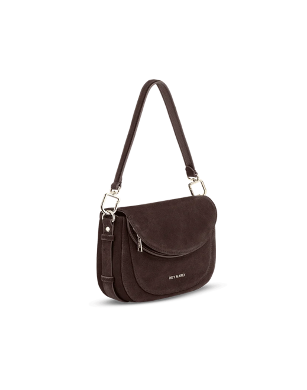 Hey Marly Big Sister Suede Coffee