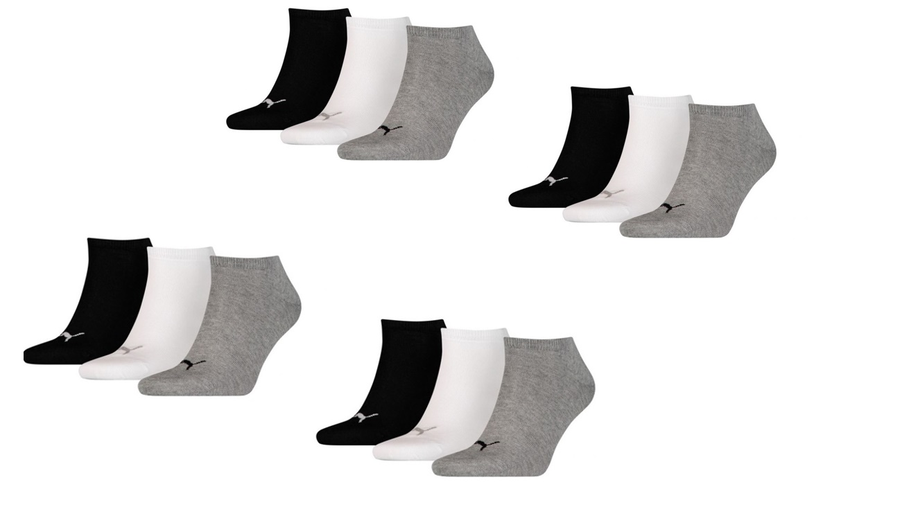 Puma Sneaker Socken Plain 12-Pack multi 2.0