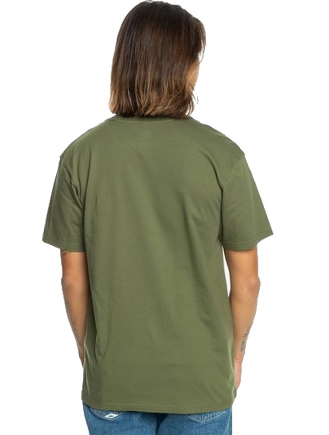 Quiksilver T-Shirt Circle Up grün
