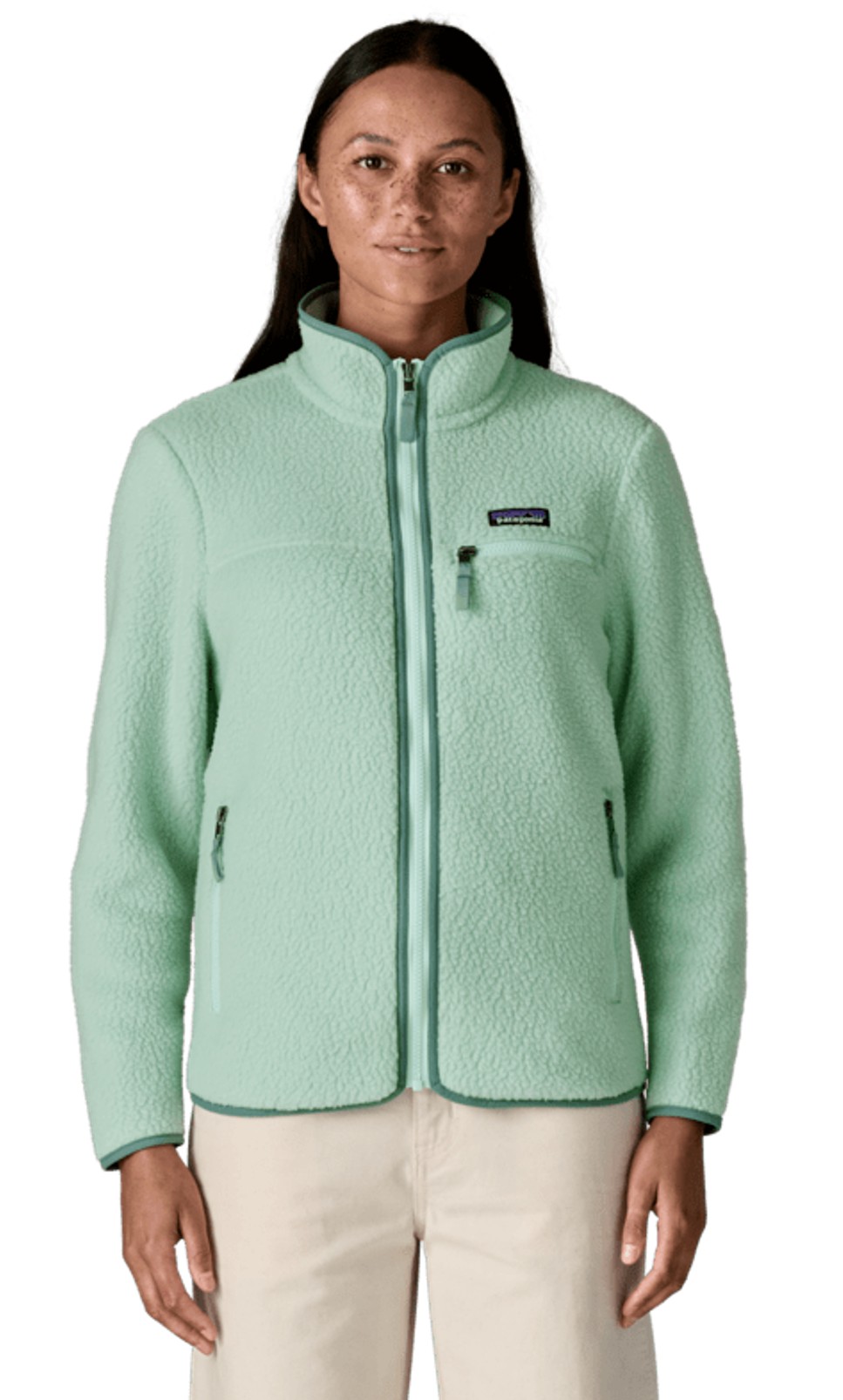 Patagonia Damen Retro Pile Fleece Thin Ice