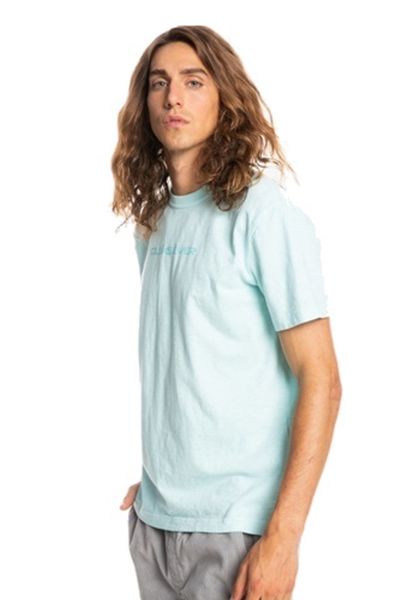 Quiksilver T-Shirt Natural Dye türkis