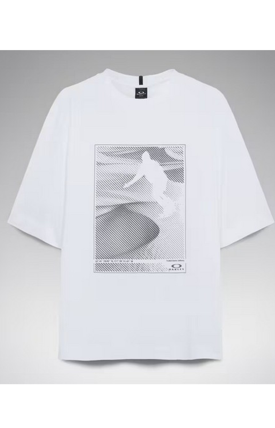 Oakley Herren T-Shirt Sandboard Pitch Weiß