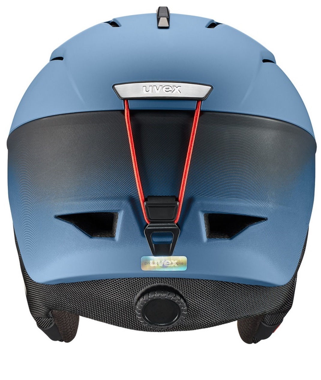 Uvex Wintersporthelm Gravitate stone blue grad black matt