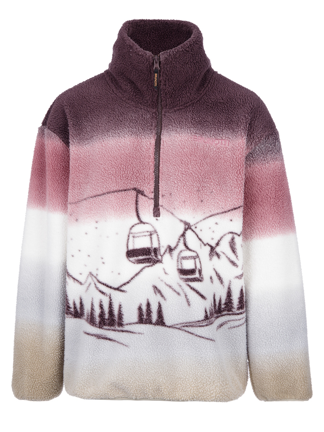Brunotti Damen Fleece Gonna Urban Raisin