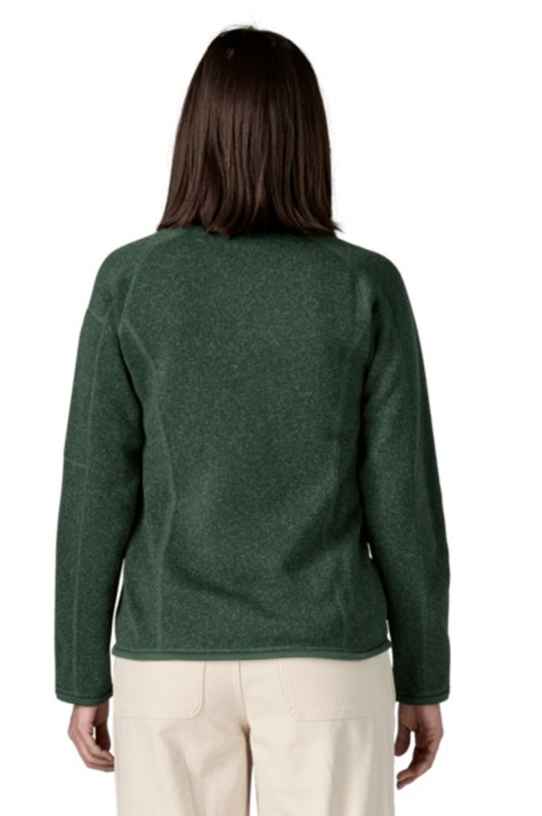 Patagonia Damen Fleece Better Sweater 1/4 Zip Canopy Green