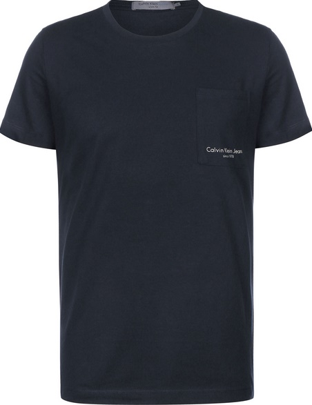 Calvin Klein Herren T-Shirt Talb Slim Pocket