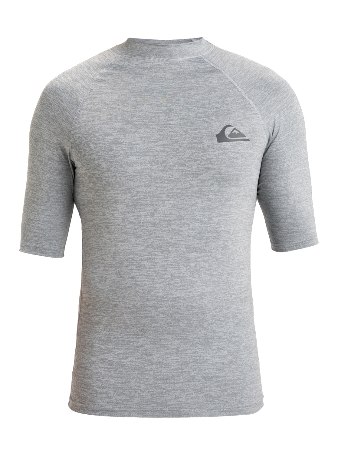 Quiksilver UV Shirt Everyday Lycra Surf Shirt Quarry Heather