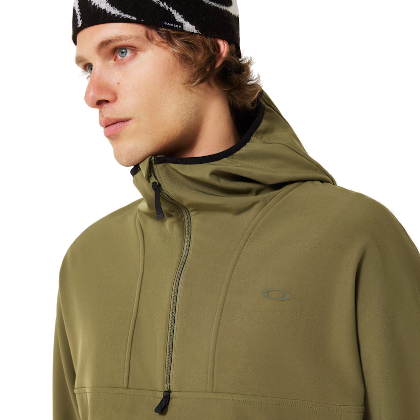 Oakley Herren Wintertide Softshell Hoodie Army grün