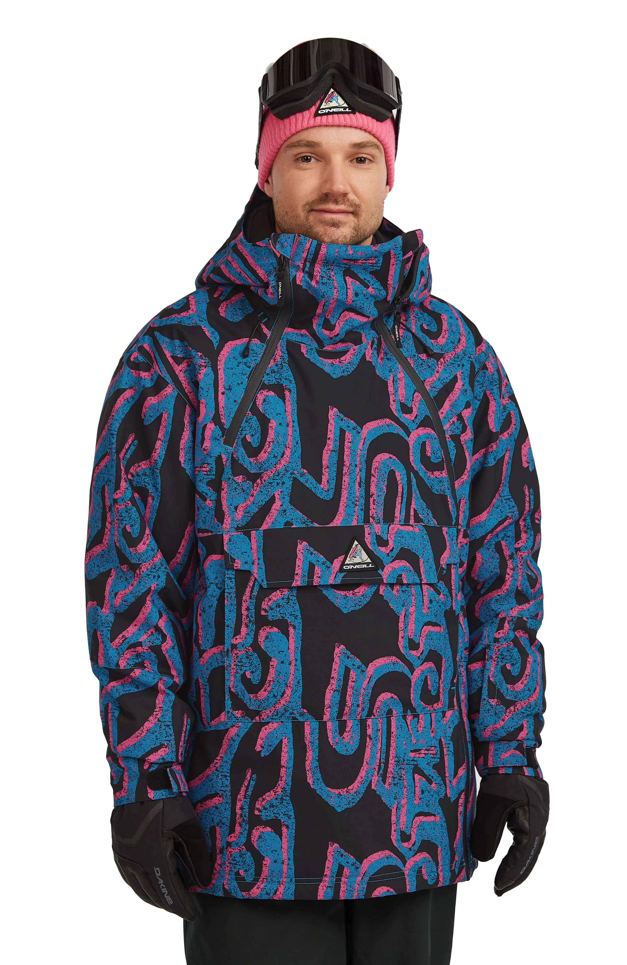 O'Neill Herren FWC'Play ASYMMETRIC Schneejacke Pink Legacy
