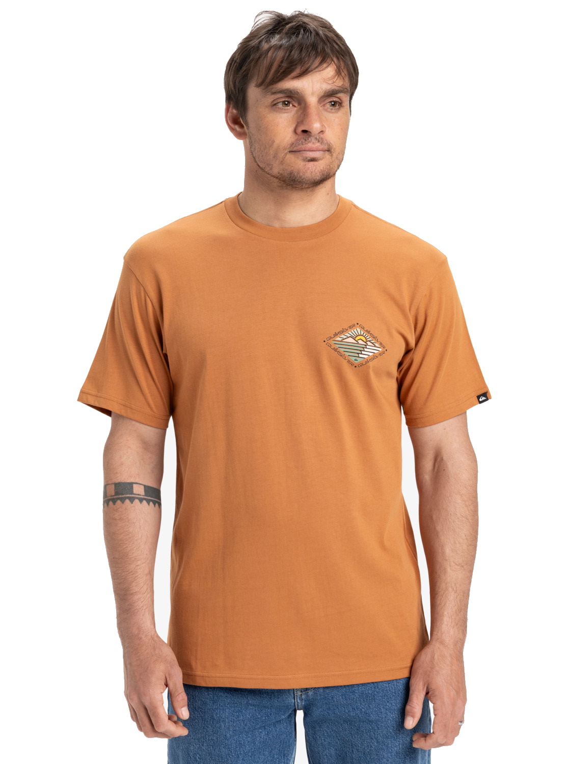Quiksilver T-Shirt Evo Future Islands Bran