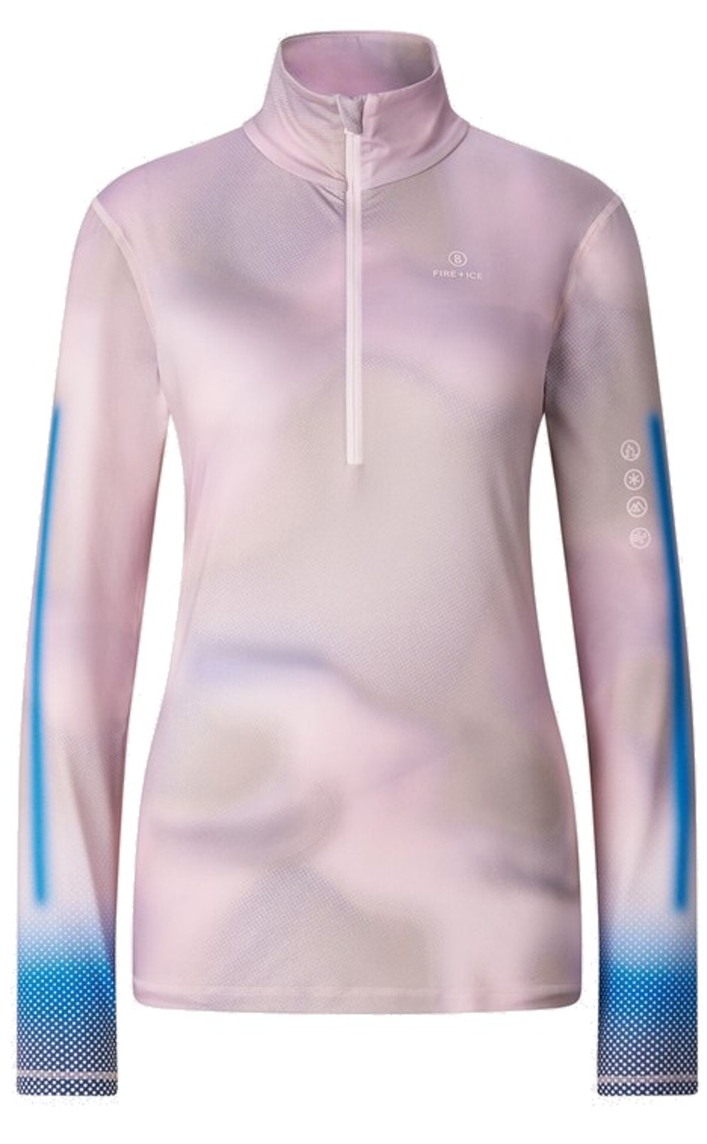 Bogner Fire + Ice Damen Funktionslayer ILVY Rosa/Blau 