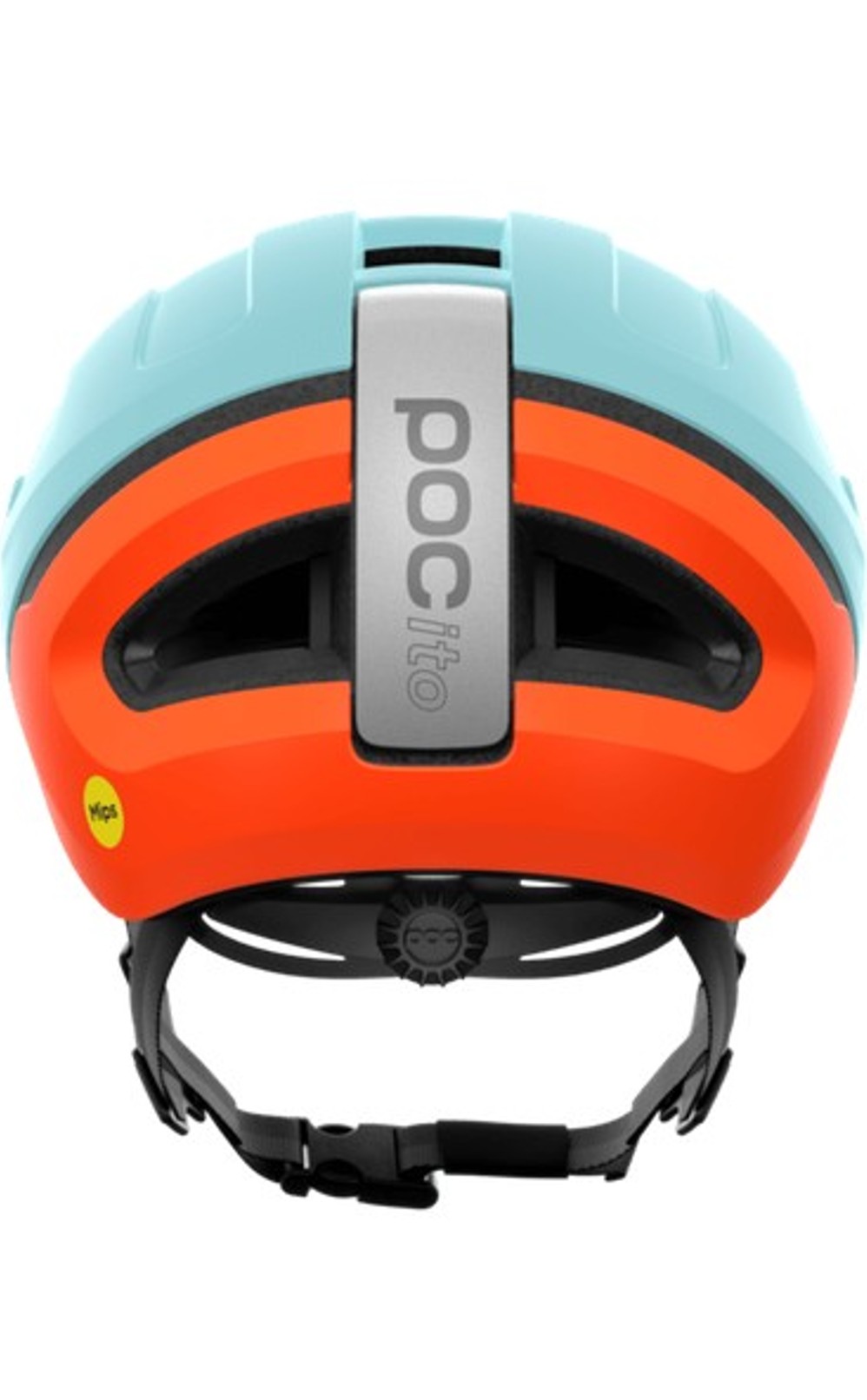POC Kinderfahrradhelm POCito Omne MIPS Indicolite Blue Matt/Carnelian Orange Matt