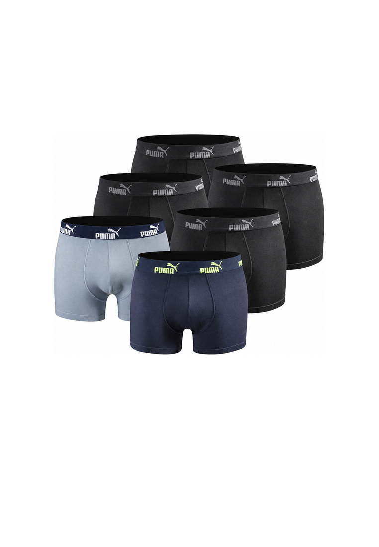 Puma Herren Boxershorts 6er Pack navy blue