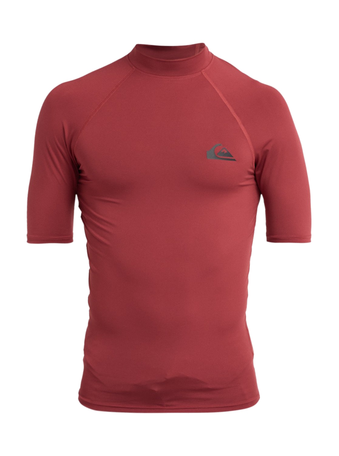 Quiksilver UV Shirt Everyday Lycra Surf Shirt Burnt Russet