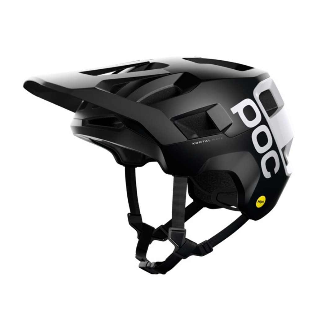 POC Fahrradhelm Kortal Race MIPS Uranium Black Matt / Hydrogen White