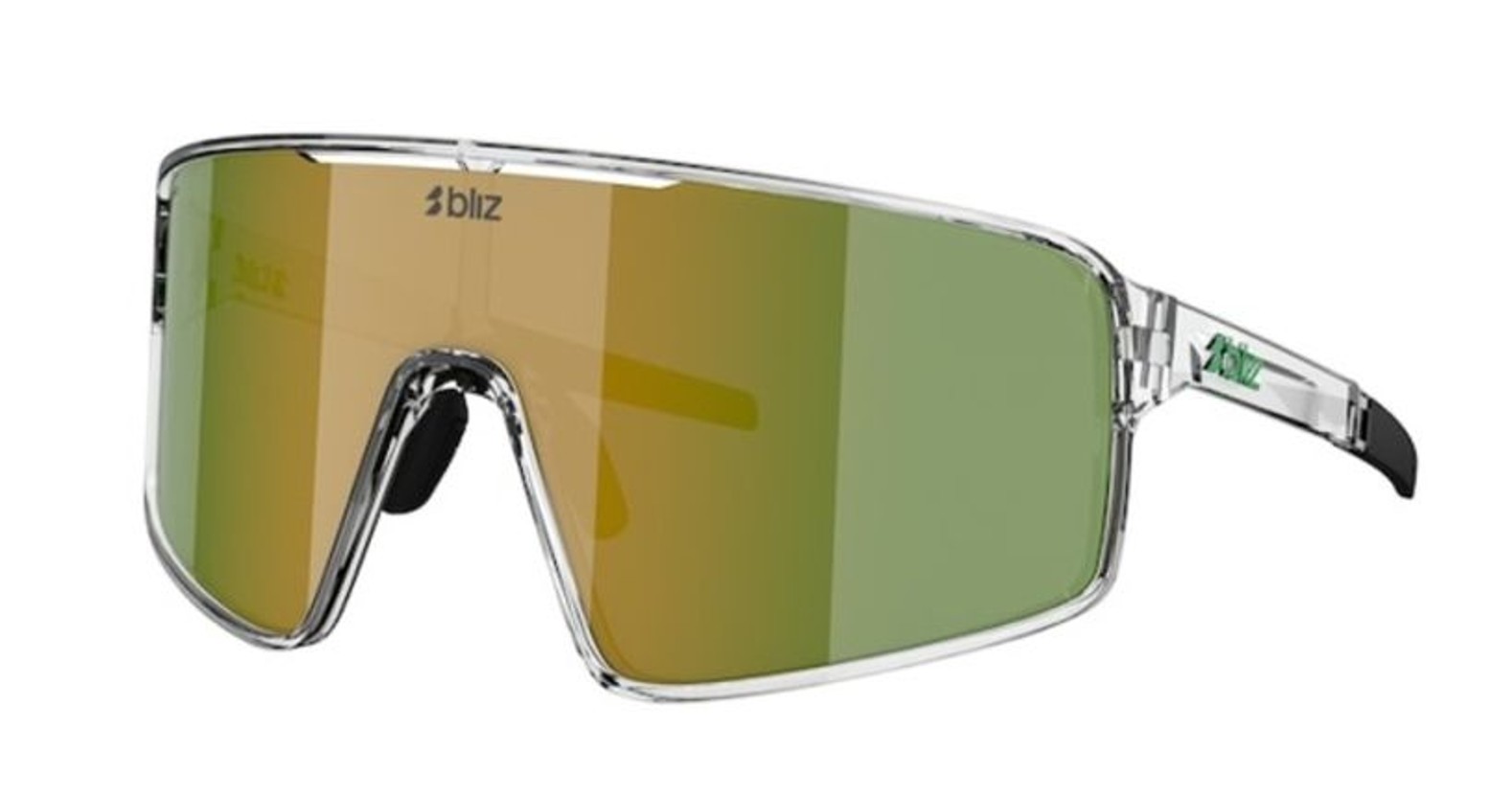 BLIZ Sportbrille P001 transparent white