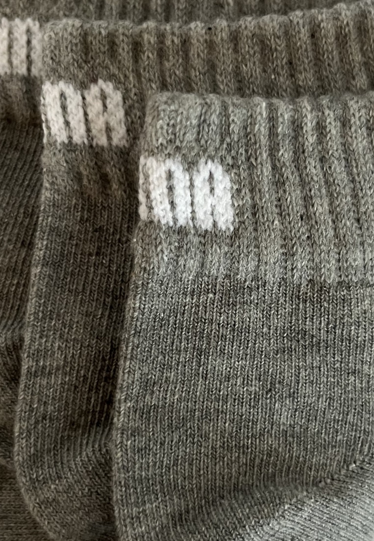 Puma ELEMENTS Quarter Socken 12-Pack Grey/black