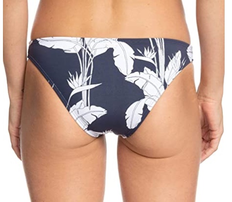 Roxy Damen Bikini Hose Printed Beach Classics navy