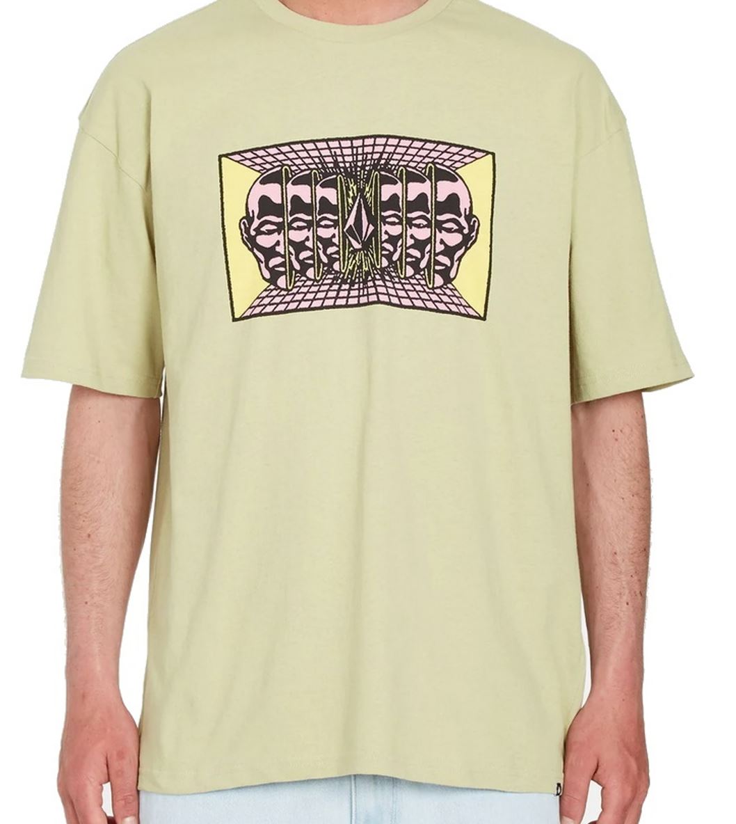 Volcom T-Shirt Mind Invasion grün