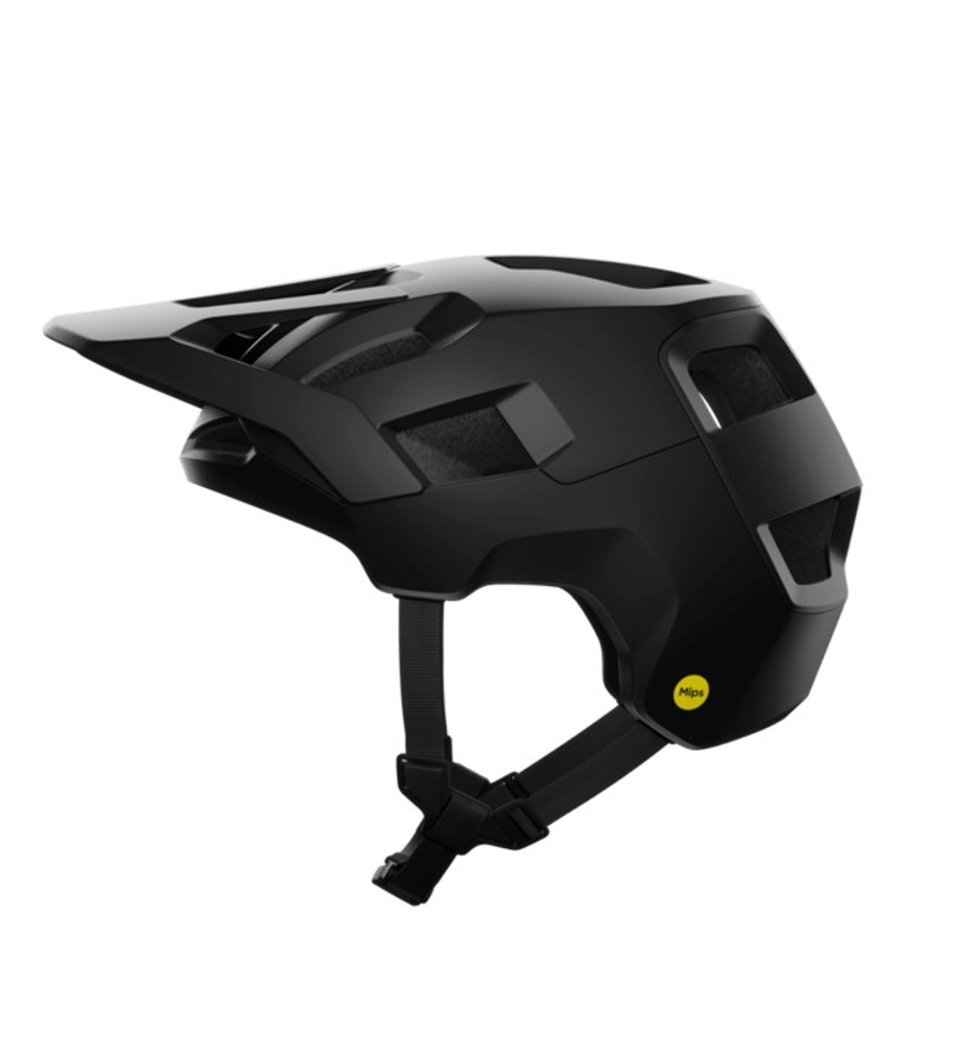 POC Fahrradhelm Kortal Race MIPS Uranium Black Matt 