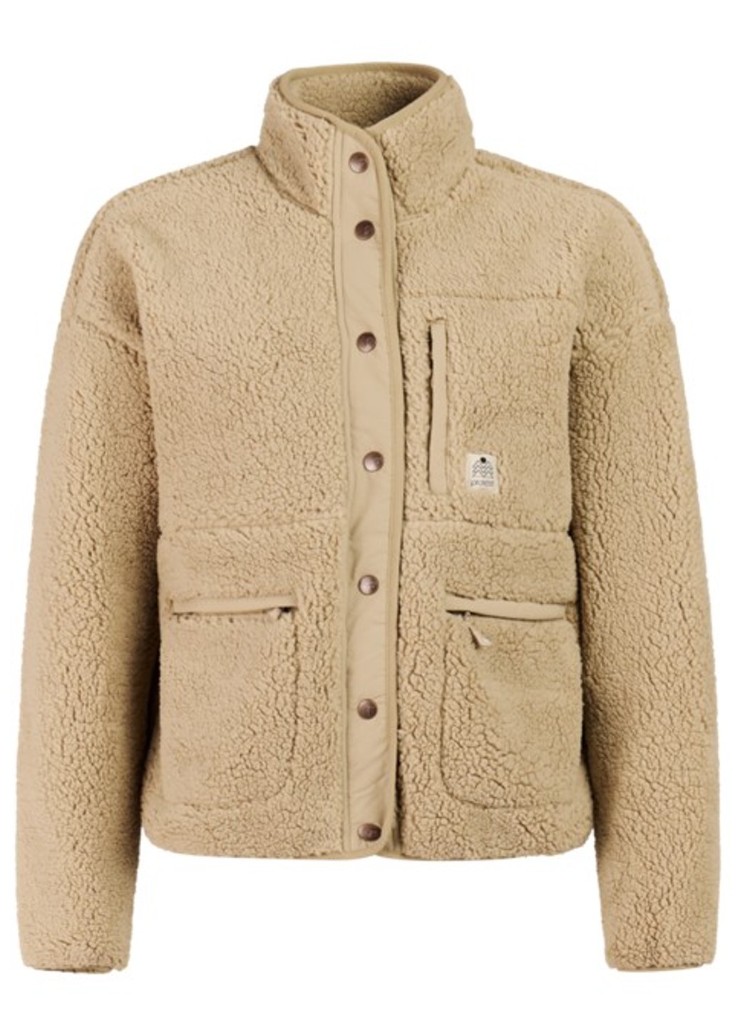 Protest Damen Fleecejacke PRTLux Outdoor BambooBeige