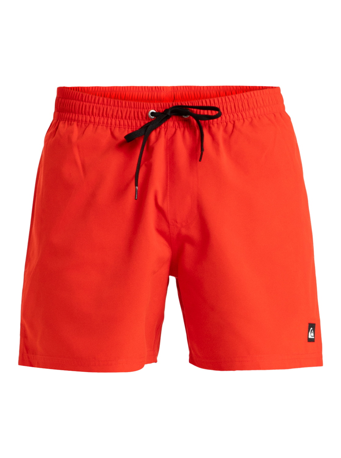 Quiksilver Badeshorts Solid 15" Schwimmshorts Black High Risk Red