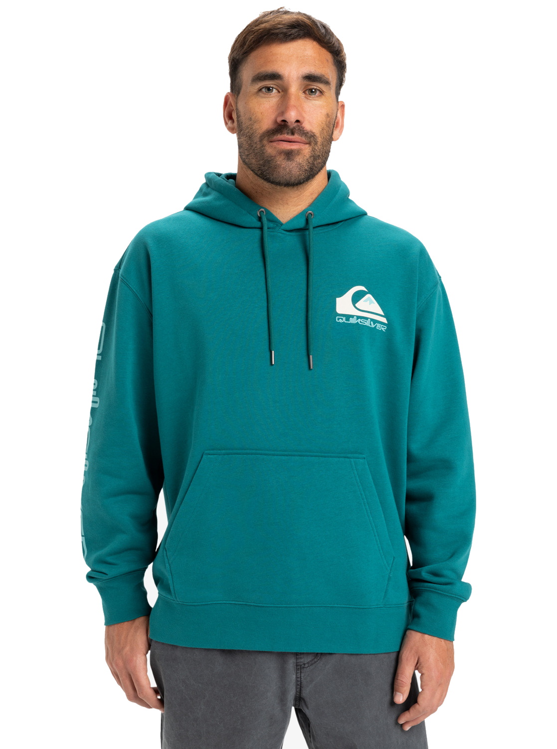 Quiksilver Kapuzenpullover Omni Logo Teal Green
