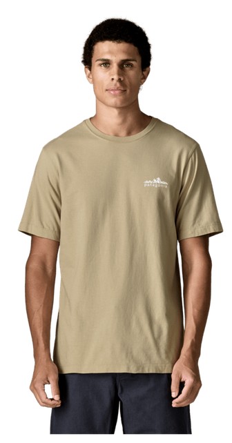 Patagonia Herren T-Shirt Fitz Roy Foothills Weathered Stone