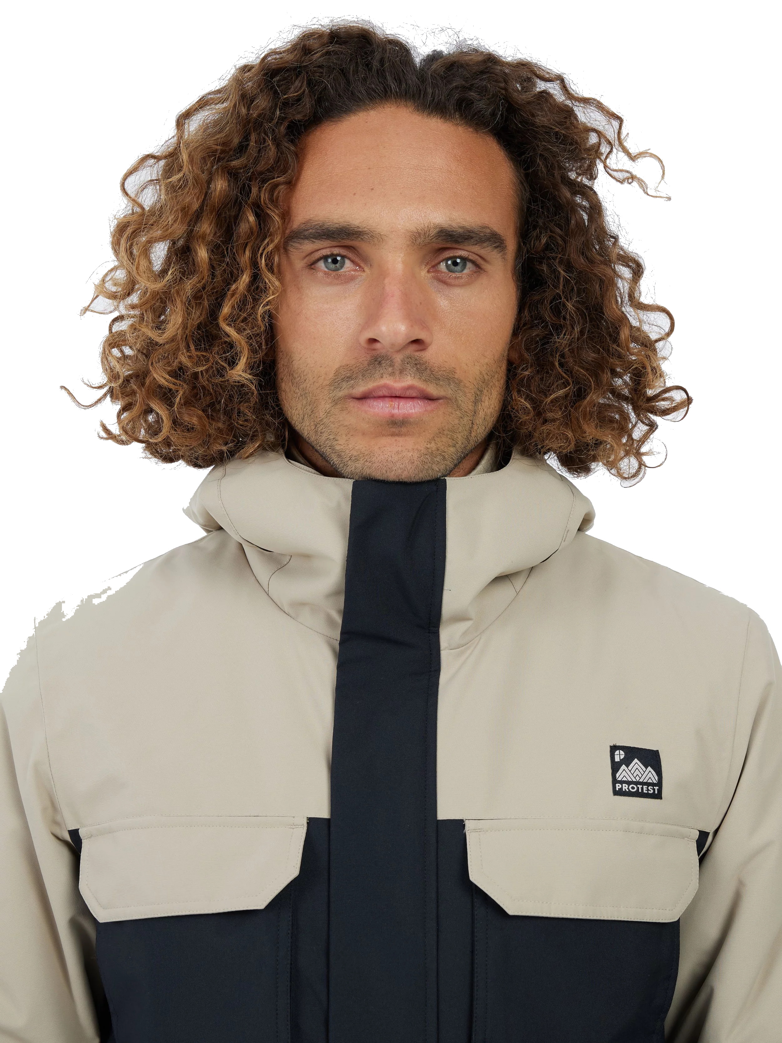 Protest Herren Skijacke PRTKAJO BambooBeige 