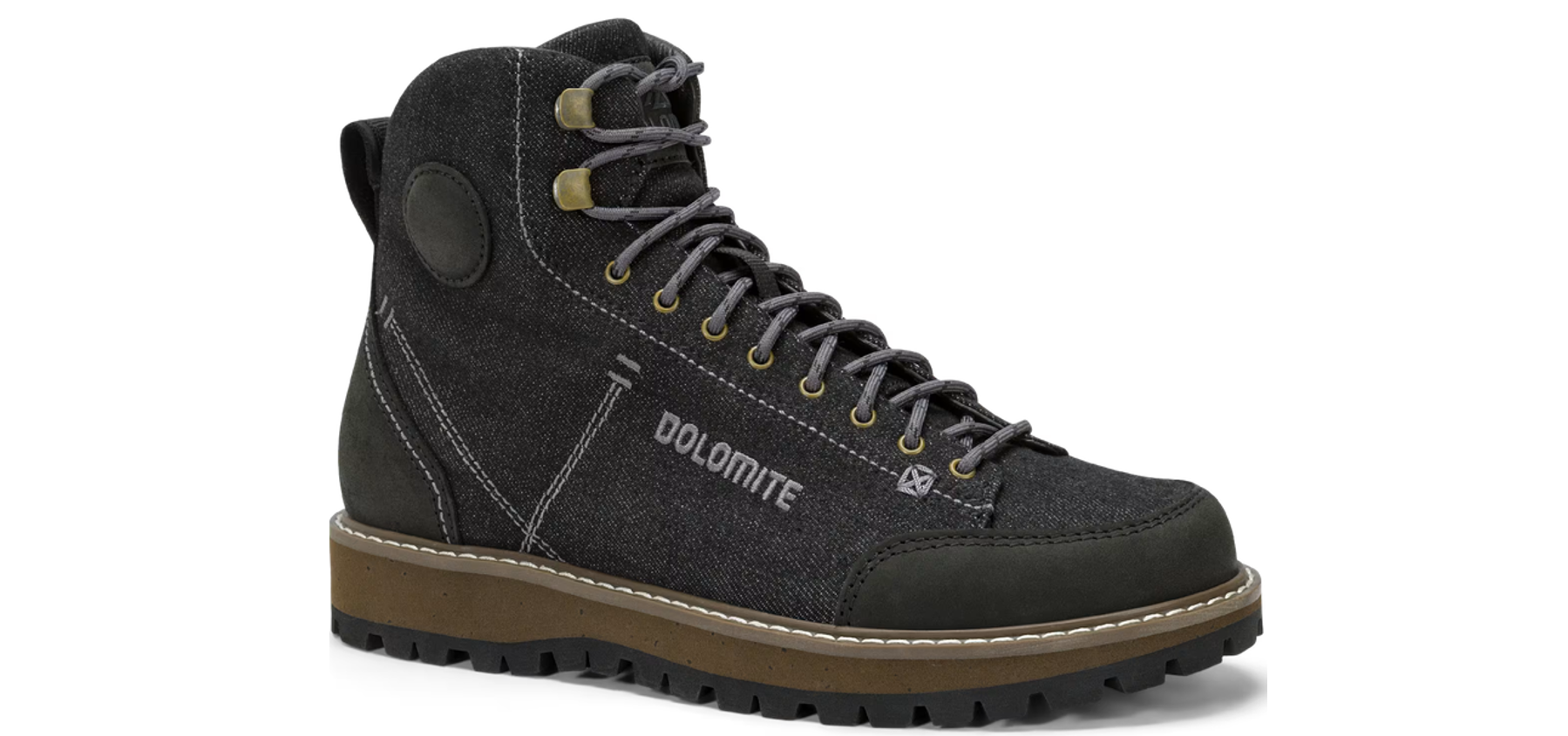 Dolomite 54 High Denim Schuh Black