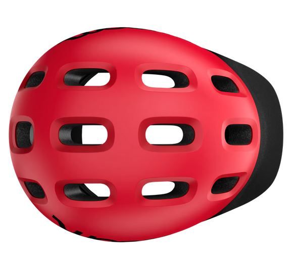 Woom Kinder Fahrrad Helm READY woom red