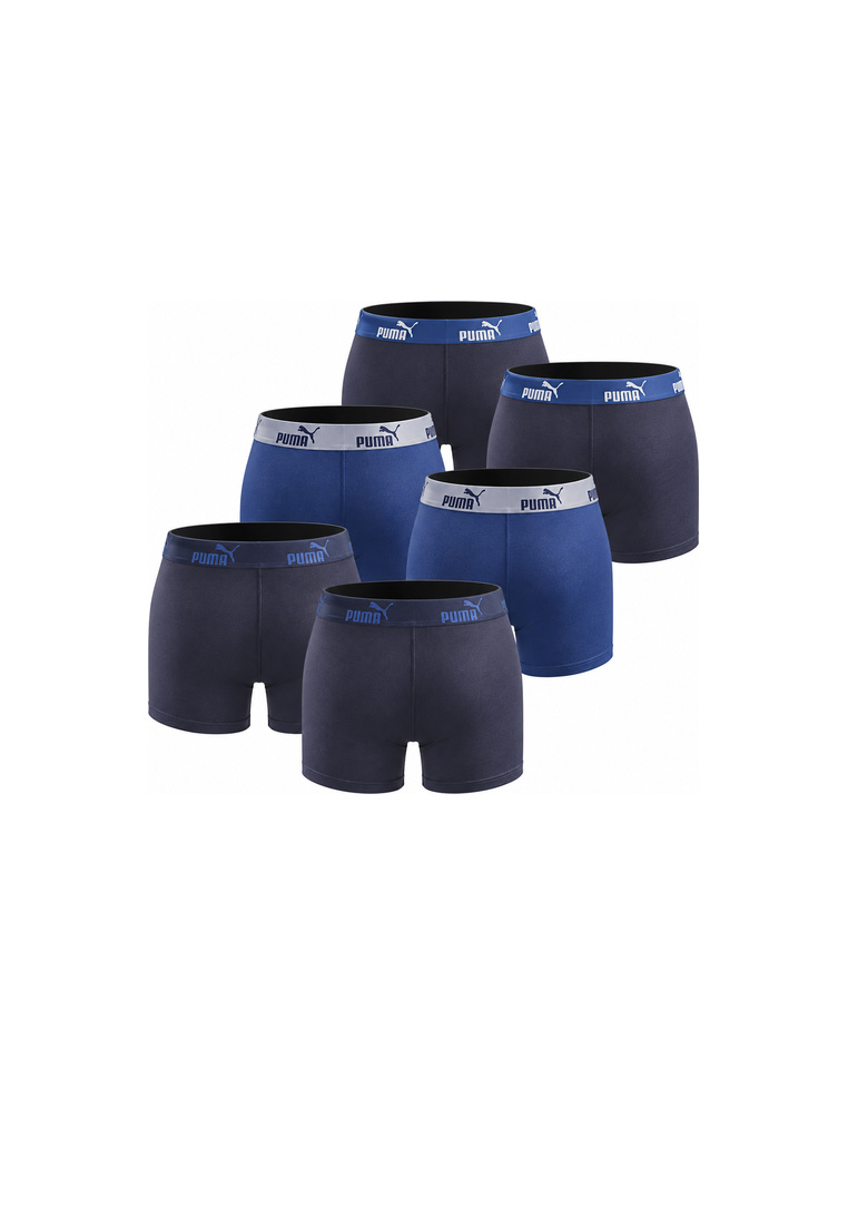 Puma Herren Boxershorts 6er Pack true blue