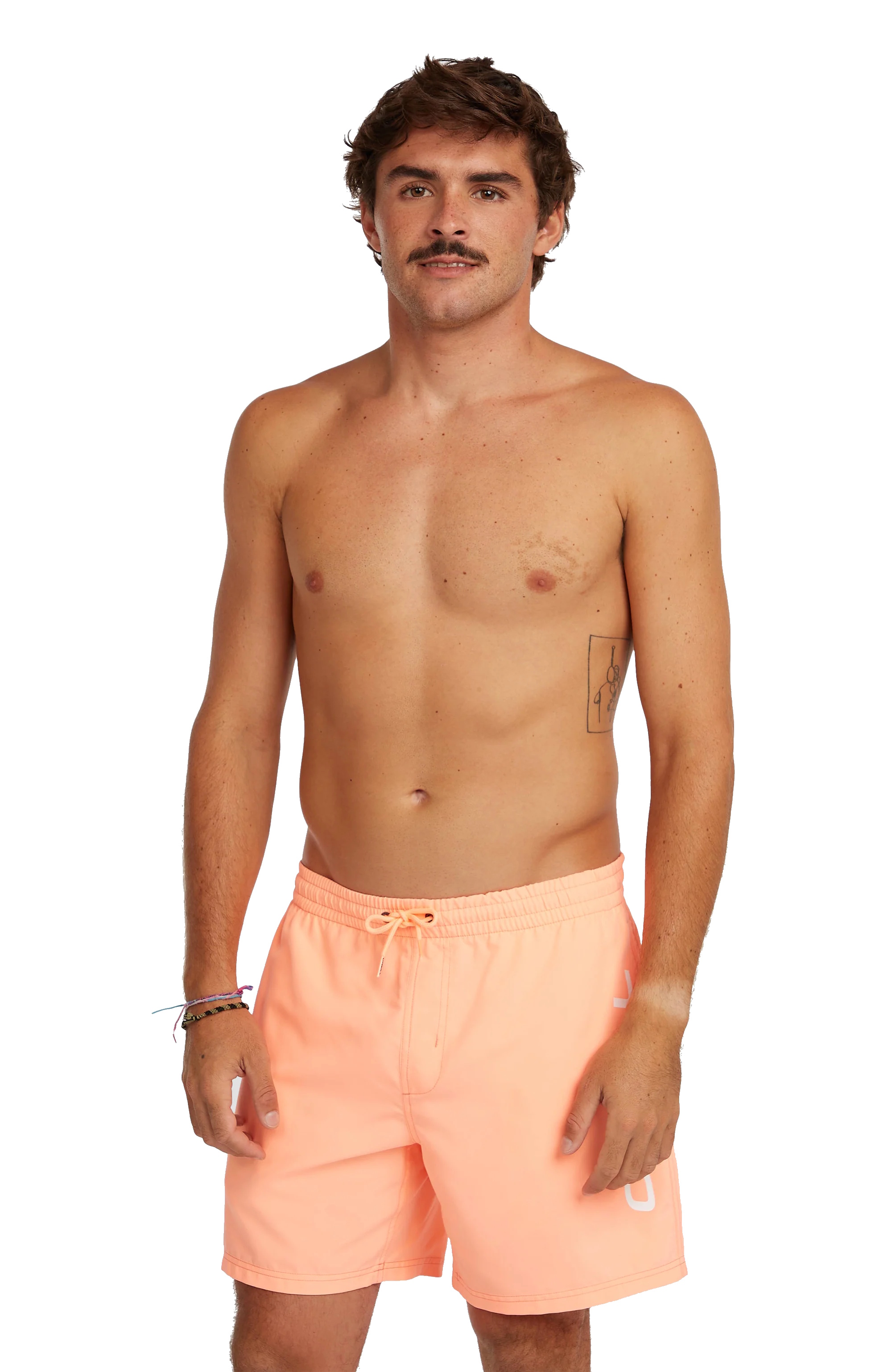 O'Neill Herren Badeshorts Logo 16" Badehose Funky Peach
