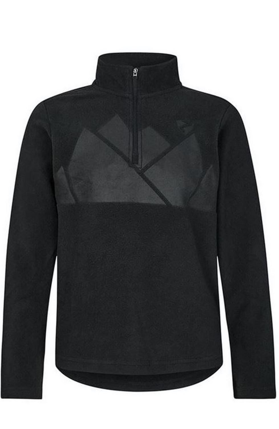 Ziener Kinder Fleecepullover JONKI schwarz