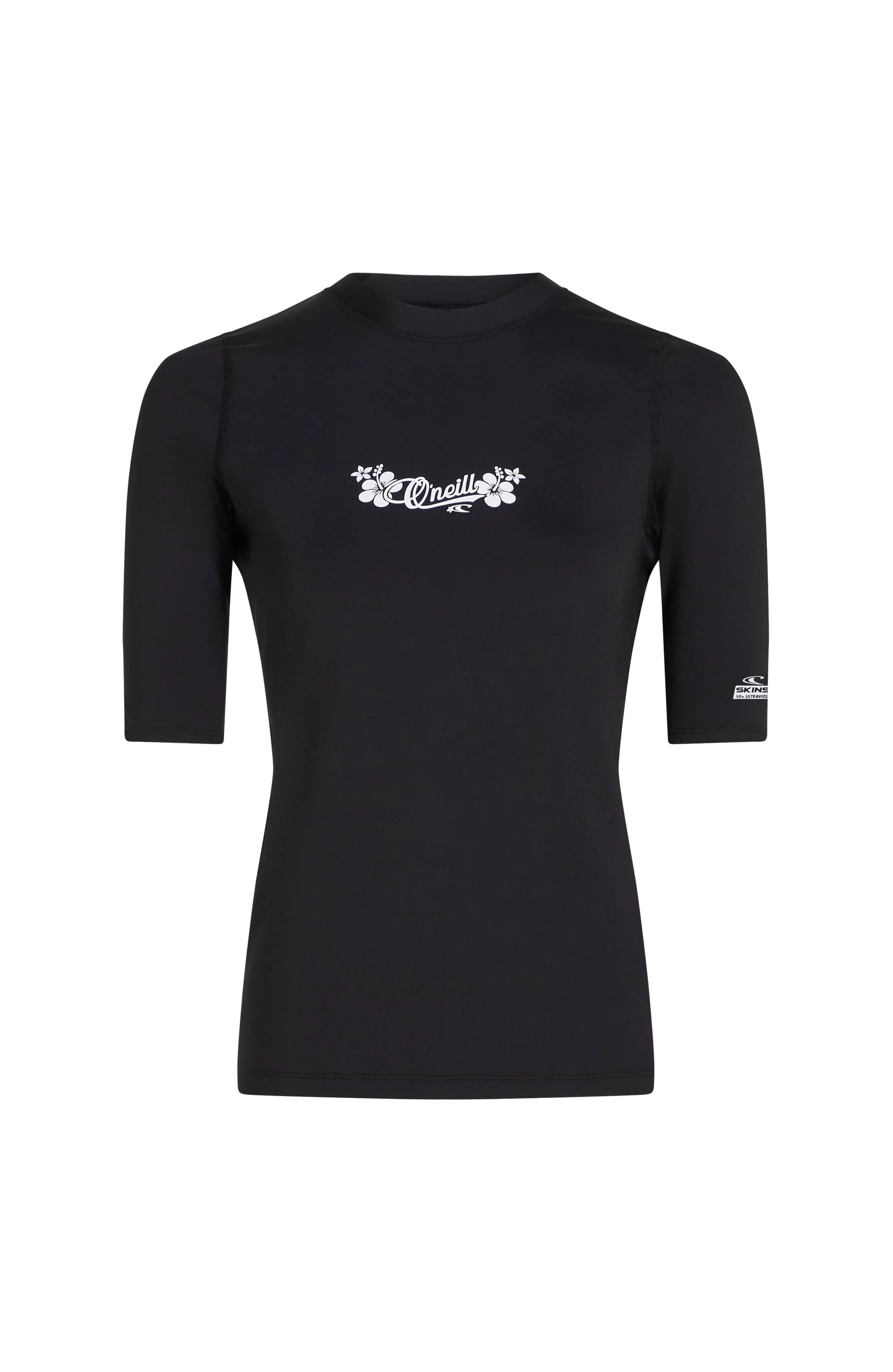 O'Neill Damen UV Shirt Shortsleeve Schwimmshirt Black Out