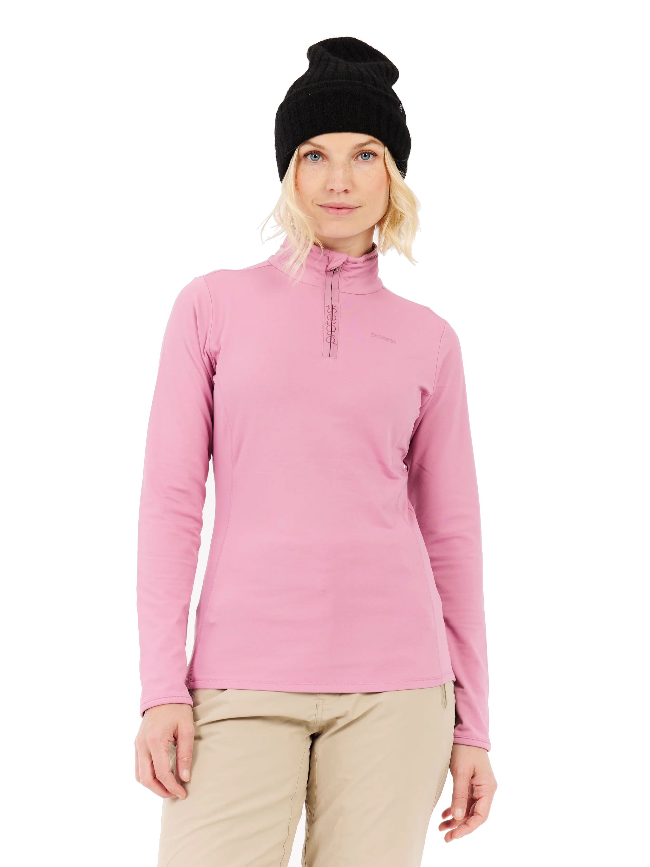 Protest Damen Funktionslayer REFABRIZ Vintage Pink