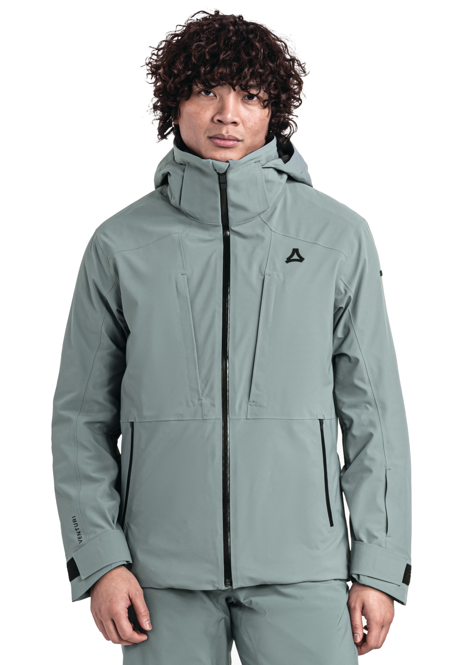 Schöffel Herren Ski Shell Jacke Style Pontre steel grey