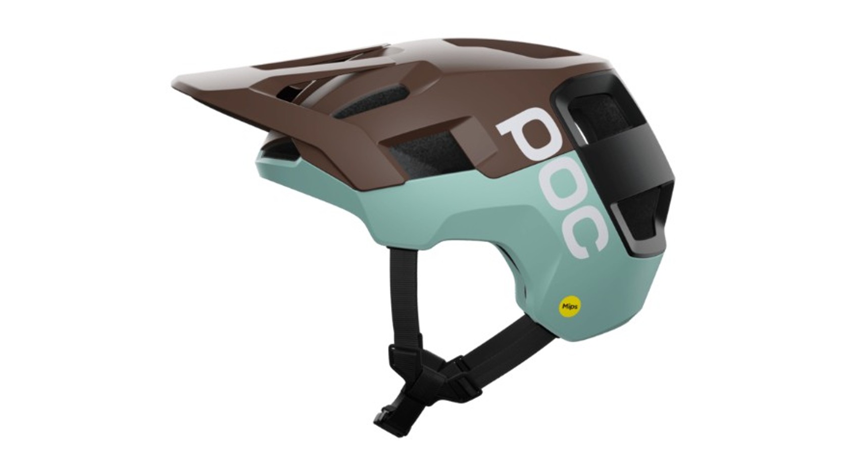 POC Fahrradhelm Kortal Race MIPS Bronzite Brown Matt/Lazurite Blue Matt