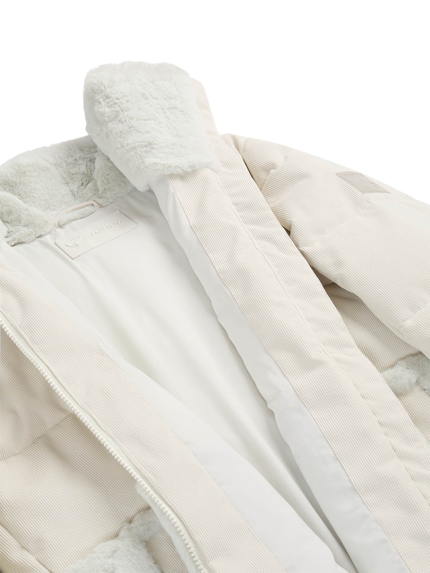 Ziener Damen Winterjacke TAYLIE-Z white fog cord