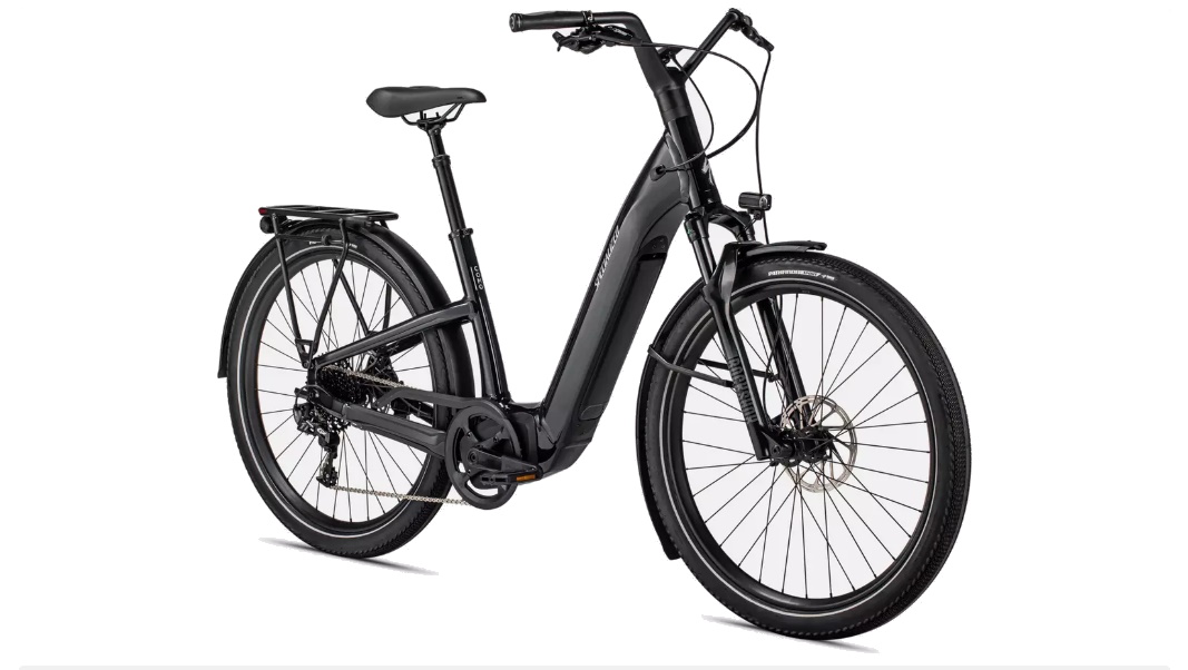 Specialized Turbo Como 5.0 City Bike Cast Black / Silver Reflective 