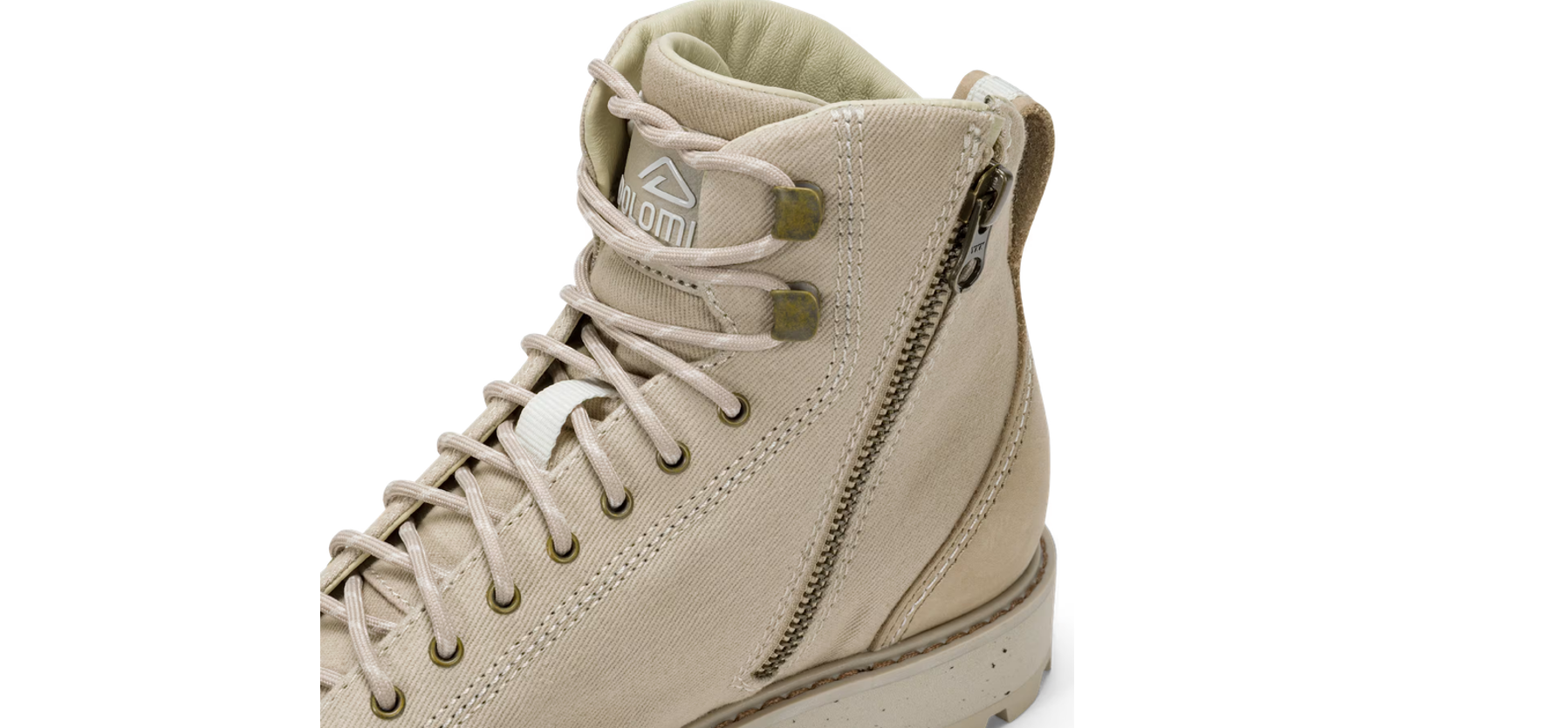 Dolomite 54 High Denim Schuh Beige