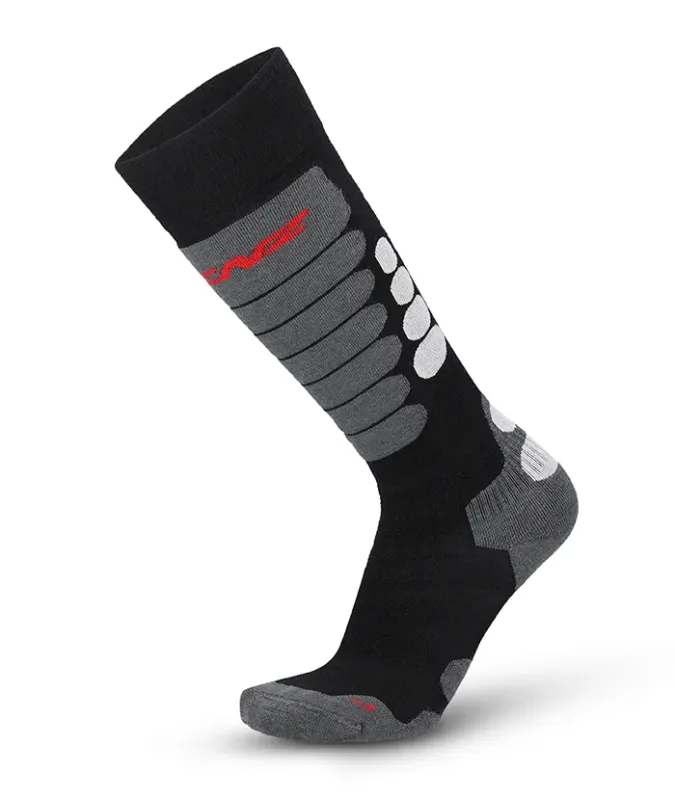 Lenz Skisocken Skiing 3.0 Black / Grey