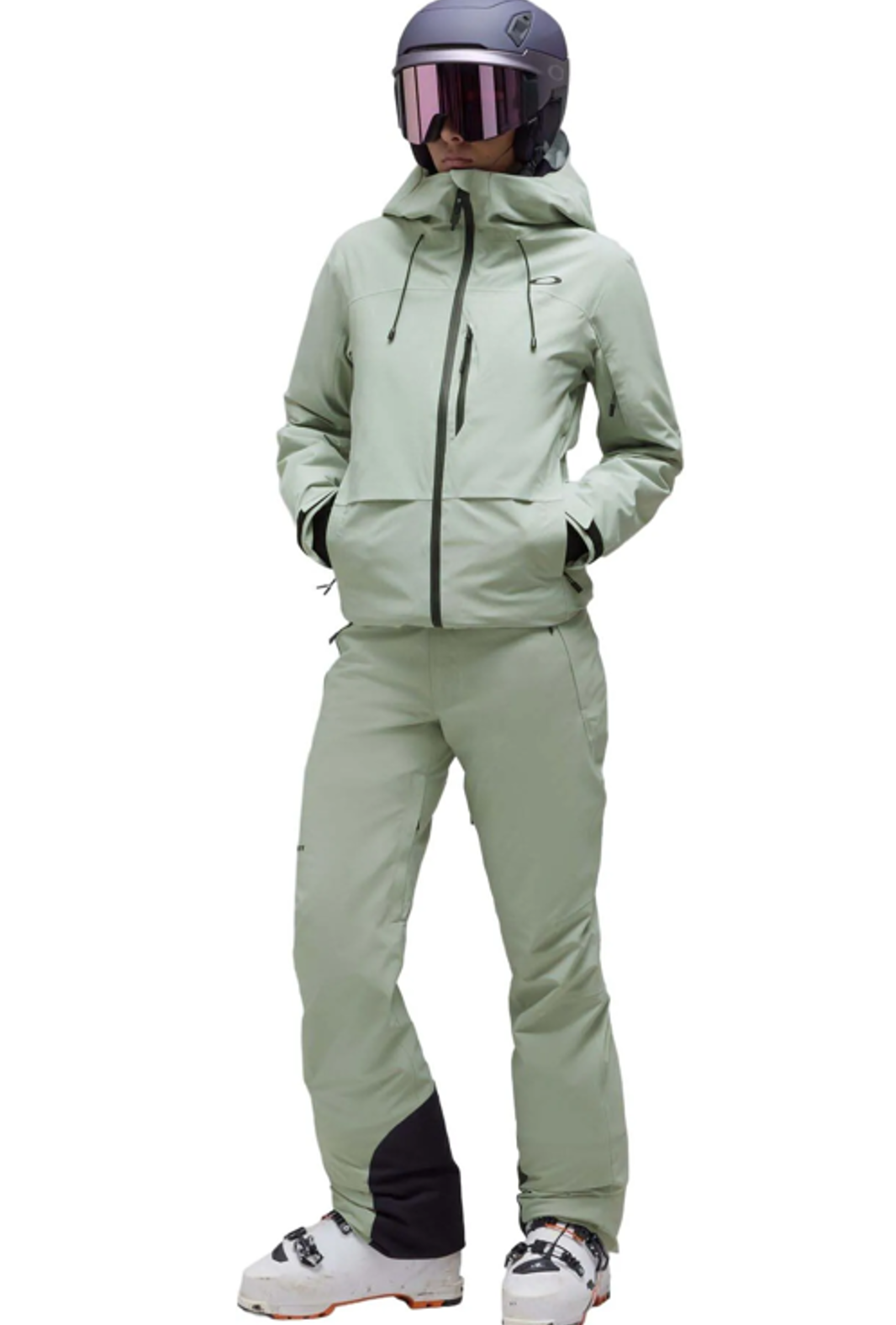 Oakley Damen Schneehose Canopy Insulated Faded Green