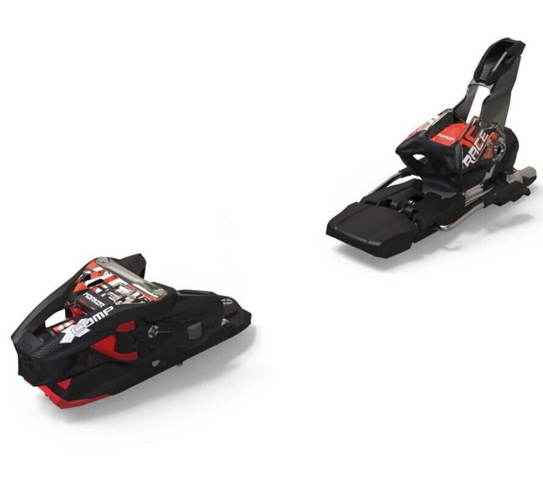Marker Xcomp12 Racing Skibindung black/flo red