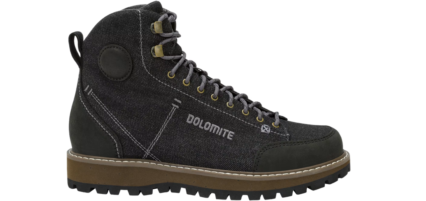Dolomite 54 High Denim Schuh Black